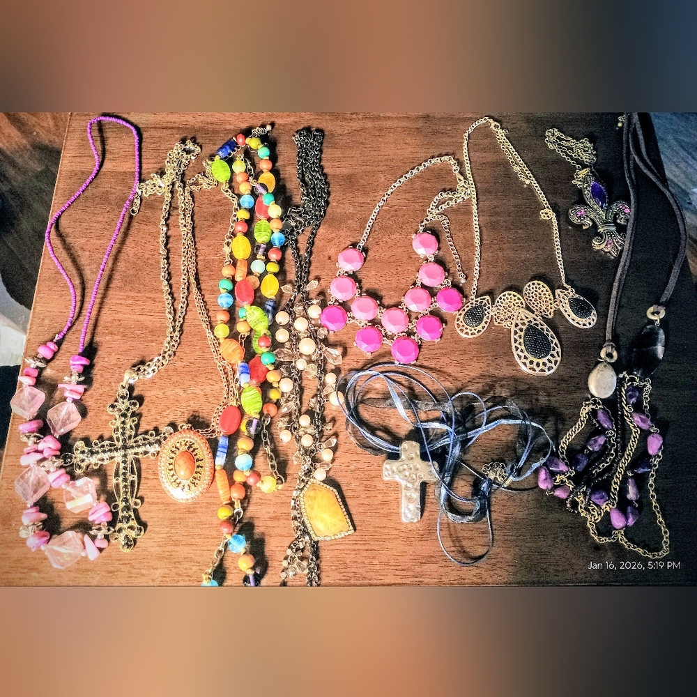 Vibrant Multicolor Beaded Necklace